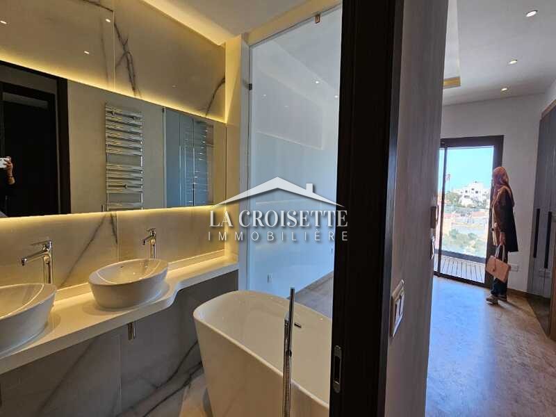 Appartement S+3 vue sur mer à Gammarth